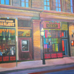 Gaslight Bar – 40″ x 60″ – Acrylic on Canvas