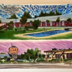 Ritz Motel, Little Rock – acrylics on water color paper